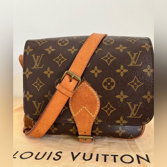 Louis Vuitton Cartouchiere Two In One Crossbody Shoulder bag PM EUC COACirca1990 - Picture 3 of 17